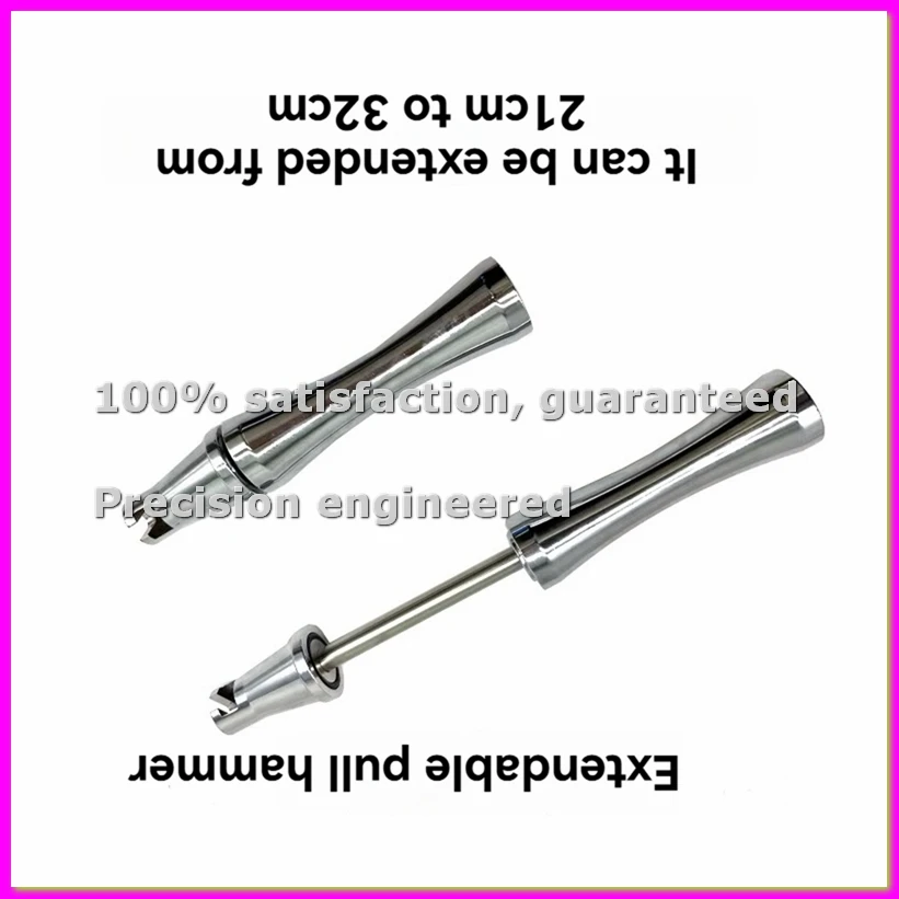 

Vehicle Hails Dents Removal Tool Not Damage Paint Sliding Hammer Dents Pulelr with 30pcs Pull Hammer Pull Tab-ABFB