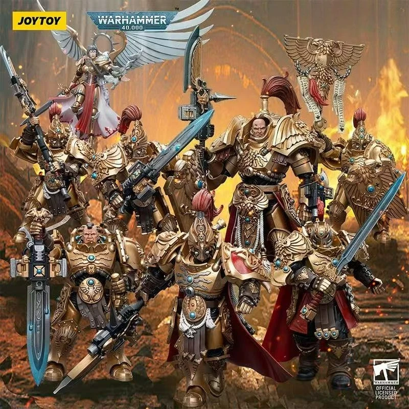 

В наличии: Фигурка JOYTOY 40K The Horus Heresy Legio Custodes Adeptus Custodes, модель Ахилла, аниме-фигурка, игрушка