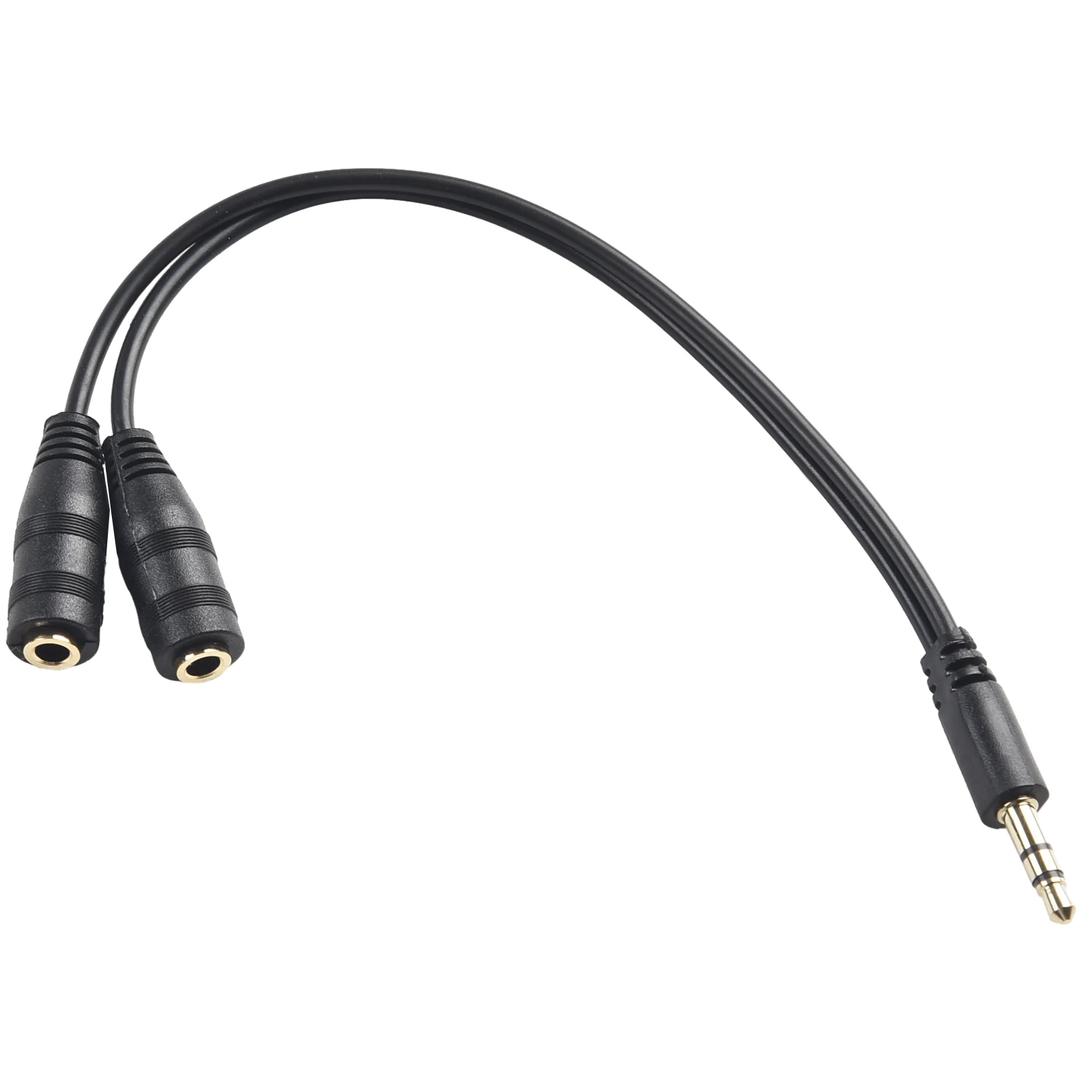 1 Stück 3,5 mm Ja-Ck Y Splitter Audiokabel Stecker auf 2 Stereo-Kopfhörer-Splitter Verlängerungskabel Headset-Audiokabel-Adapter