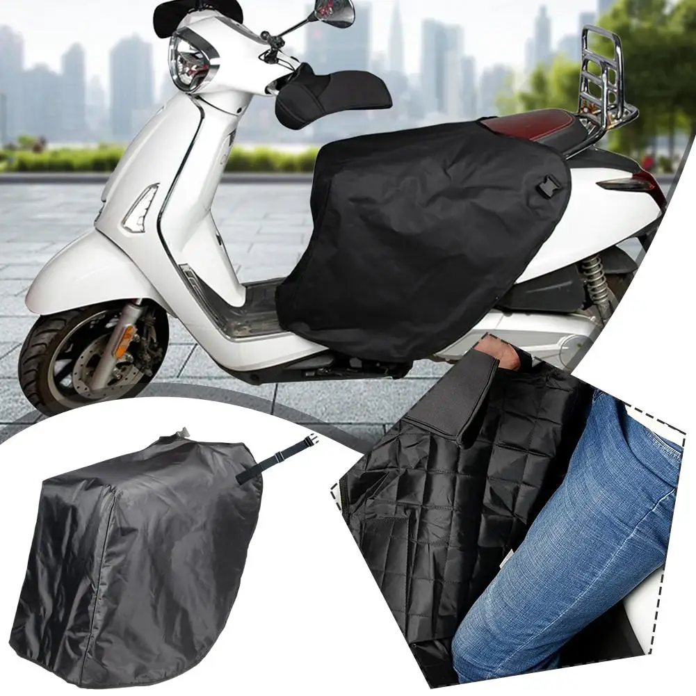 Manta para patinete, cubierta para piernas, invierno, a prueba de viento, 600D, Oxford, lluvia, montar, pierna fría, Protector impermeable, manta cálida, delantal C S6R3