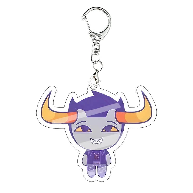 Homestuck AdiosToreador Dave Acryl-Schlüsselanhänger Dekorationszubehör Anhänger Schlüsselanhänger Figuren Mädchen Tasche Geburtstagsgeschenk – Detail 26