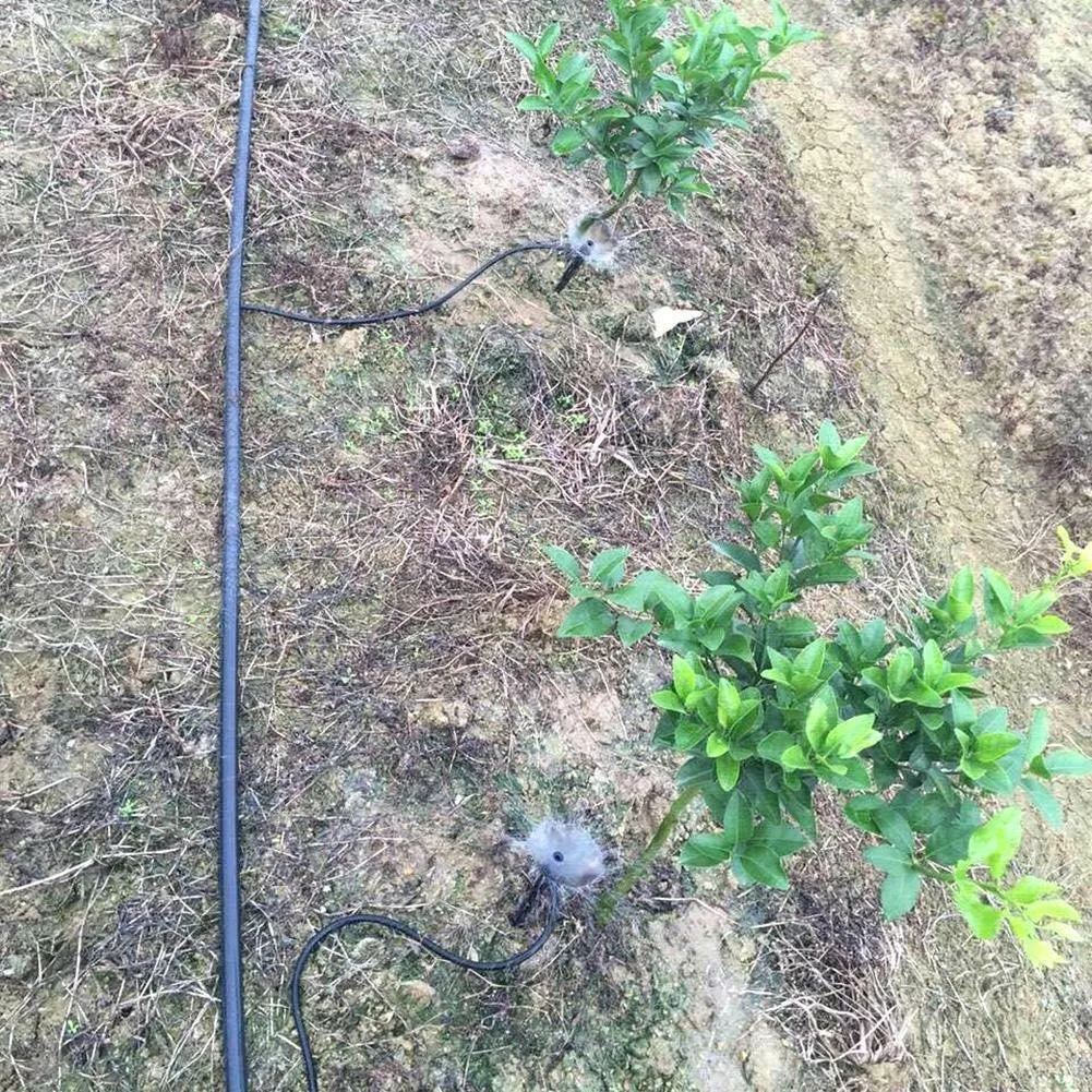 10pcs Drip Irrigation Emitters Engineered for Consistent Flow Output Variable Pressure Ranges from 0 to 0.2MPa