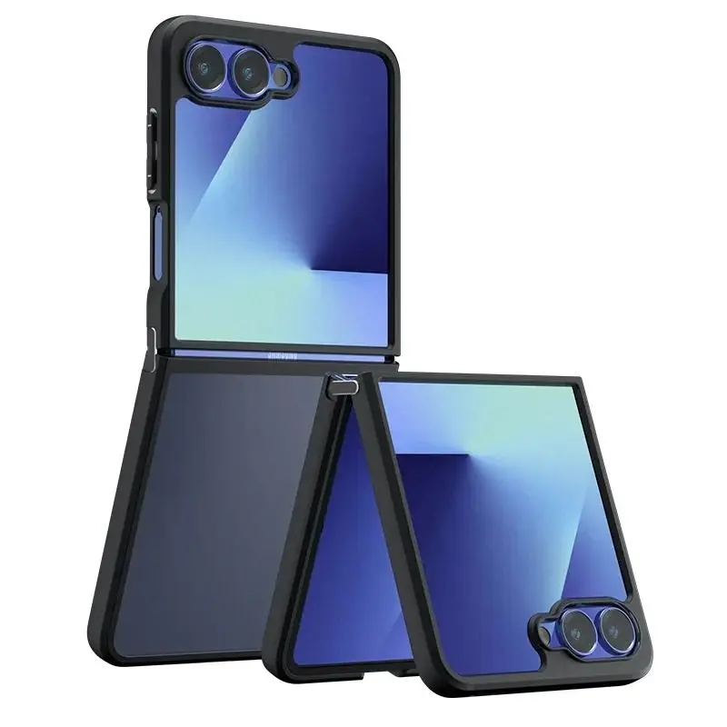 

Transparent Case For Samsung Galaxy Z Flip7 FE Clear Plastic Back Plate Hard Phone Cover For Samsung Galaxy Z Flip7 FE Shell