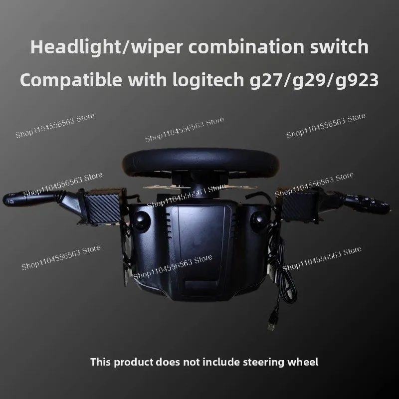 Euro/American Truck Simulator Games Steering Wheel Key Start Turn signal wiper retrofit kit For Logitech G29 G27 G923