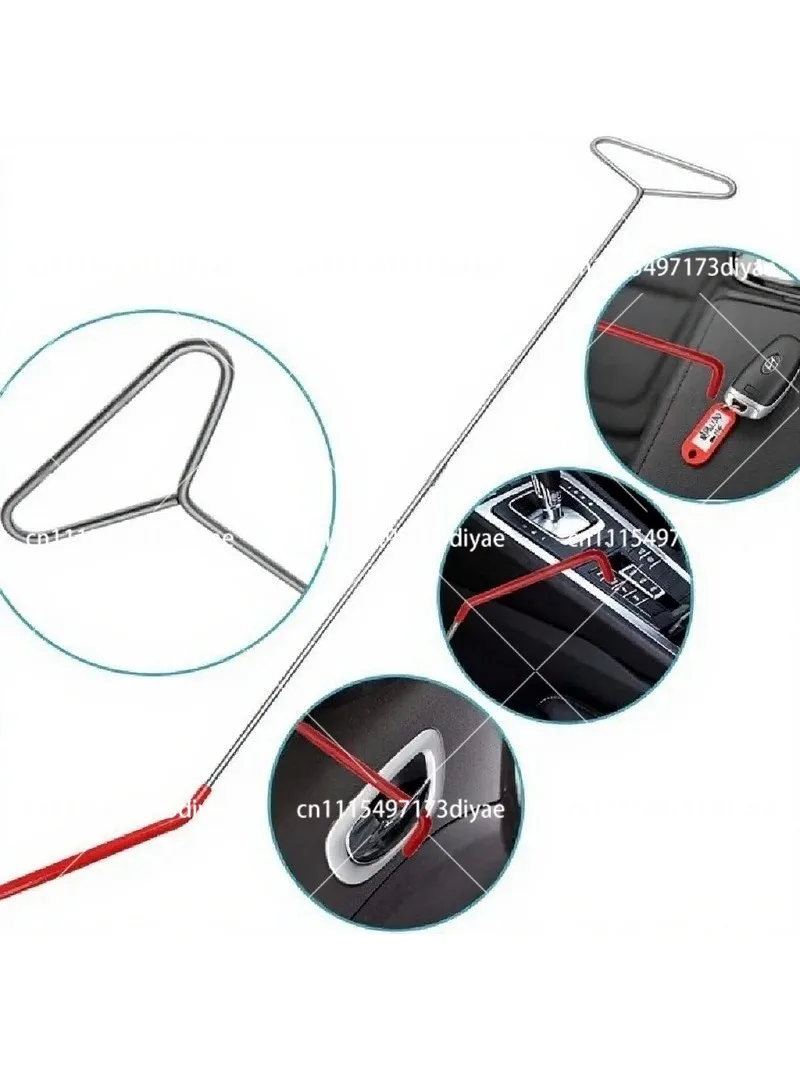Car Hook Set 18PCS Auto Unlocking Kit Emergency Locksmith Tools for Vehicle Door Opening