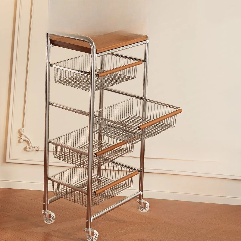 

Simple snack rack, trolley storage rack, living room multi-layer