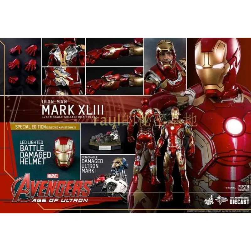 

Hottoys 1/6HT MMS278 Мстители 2 Железный человек MK43 литые искусственные экшн-фигурки серии VIP коллекция хобби