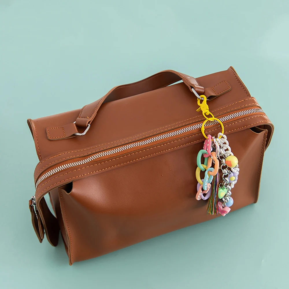 

Acrylic Bag Chain Tassel Bag Pendant Keychain Charm Bag Hanging Accessories Y2K Butterfly Bag Ornament Key ring Bag Pendants