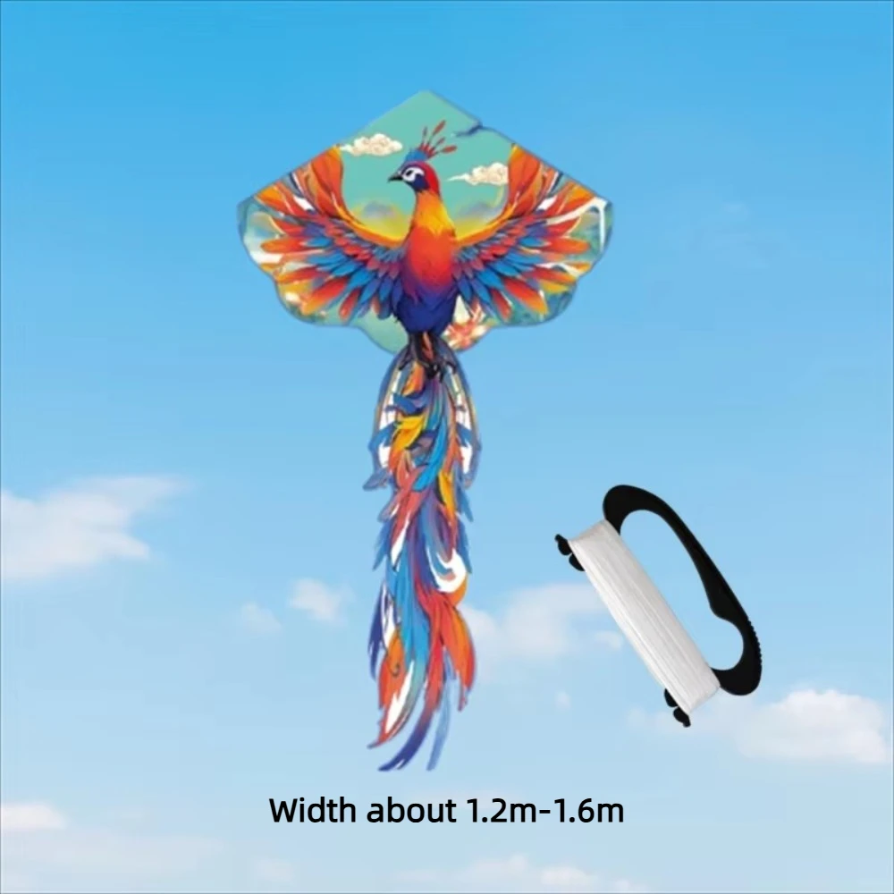 Grand cerf-volant Delta facile à voler, 100 mètres, corde de cerf-volant, bon volant, beau cerf-volant Phoenix, cadeau pour enfants, jouet volant, voyages en famille, nouvelle collection