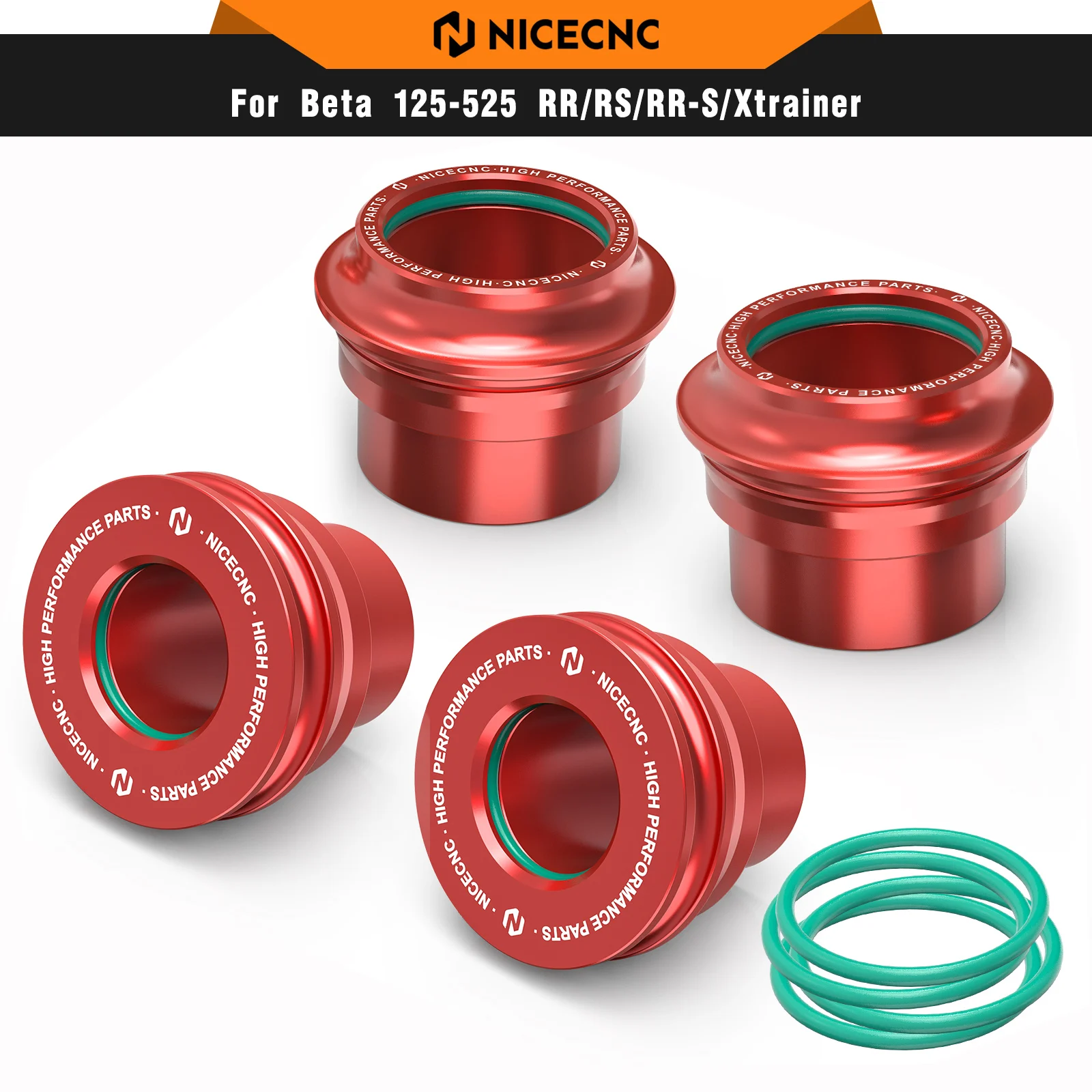 

NICECNC Front Rear Wheel Spacers Protector Guard For Beta RR300 RR250 RR125 RR200 RR350 RR390 RR430 RR450 RR480 2013-2023 2022