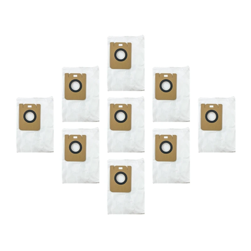 9Pcs Dust Bag For Xiaomi Dreame Bot Z10 Pro / L10 Plus Auto-Empty Robot Vacuum Cleaner Replacement Spare Parts Accessories