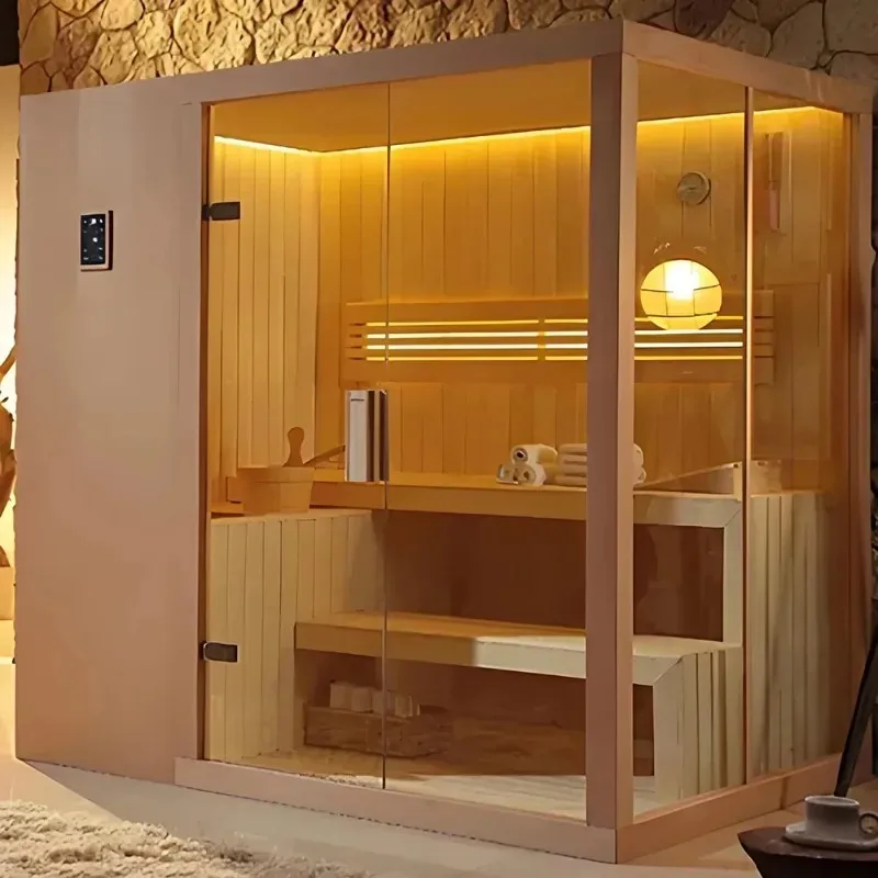 Top Selling Far Infrared Steam Sauna Room Indoor and Outdoor with Home Use