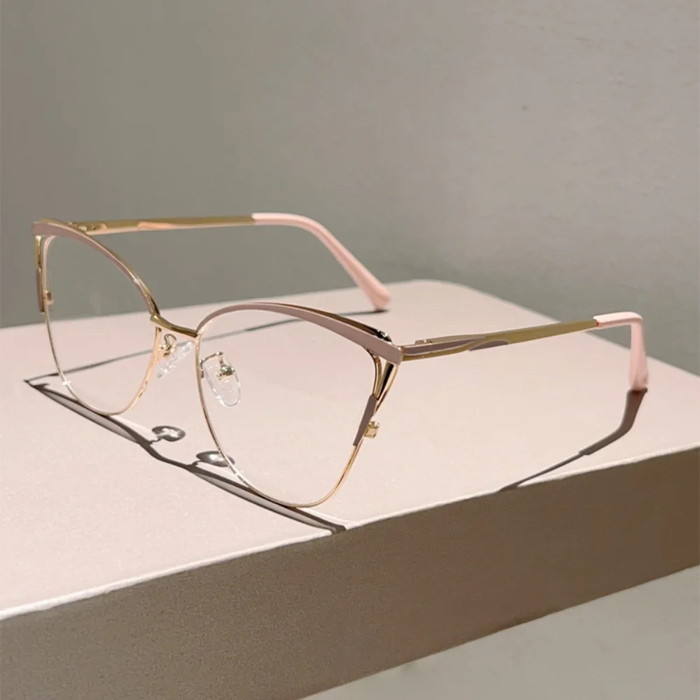 

Transparent Anti-blue Light Glasses Lightweight Anti Radiation Square Frame Myopia Glasses Eye Protective Retro