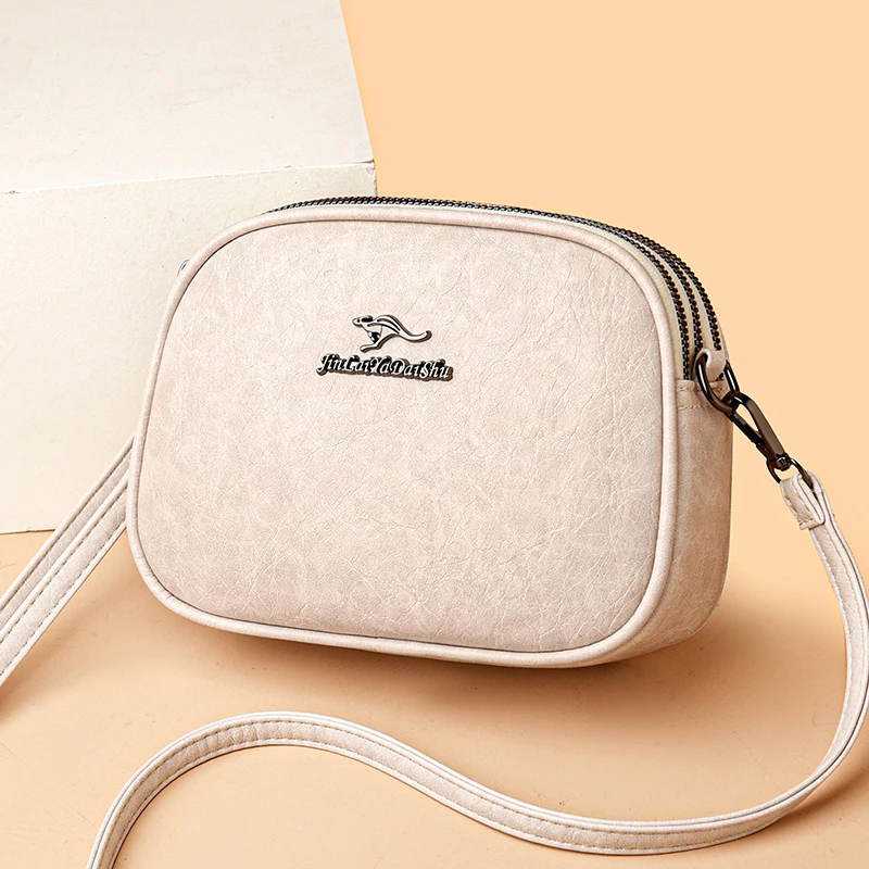 New Modern PU Leather Shoulder Bag Women's Fashion Handbag with Removable Strap & Roomy Interior, Perfect for Work & Shopping
