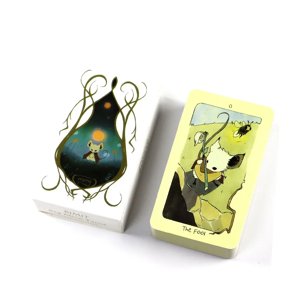 Hot selling Mice Tarot Oracle Card Leisure Fortune Divination Party Entertainment Chess Card Game Tarot 78 Card Deck