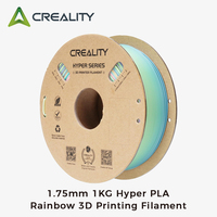 Creality Colorful Gradient Hyper PLA Rainbow Filament 1.75mm 1KG High Speed Printing PLA Filaments 3D Pritner Materials