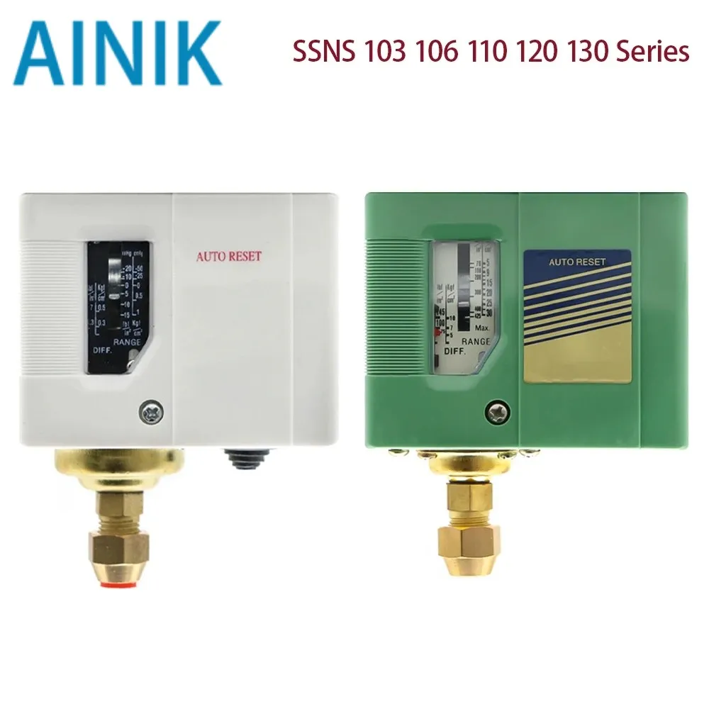 SSNS-103 6 Electronic Pressure Differential Controllwer Automatic Pressure Switch For Air Compressor Water Pump Controller Valve