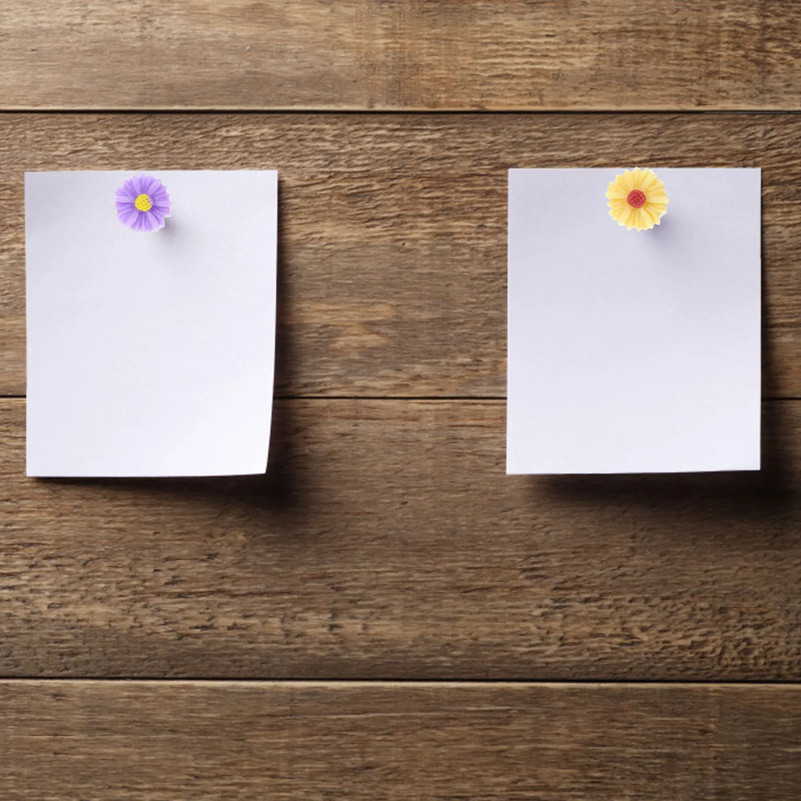 30 قطعة زهرة الايبوكسي الملونة دبابيس ضغط الإبداعية Thumbtacks المنزل مكتب Corkboard لوحة الإعلانات دبابيس السلامة الزخرفية