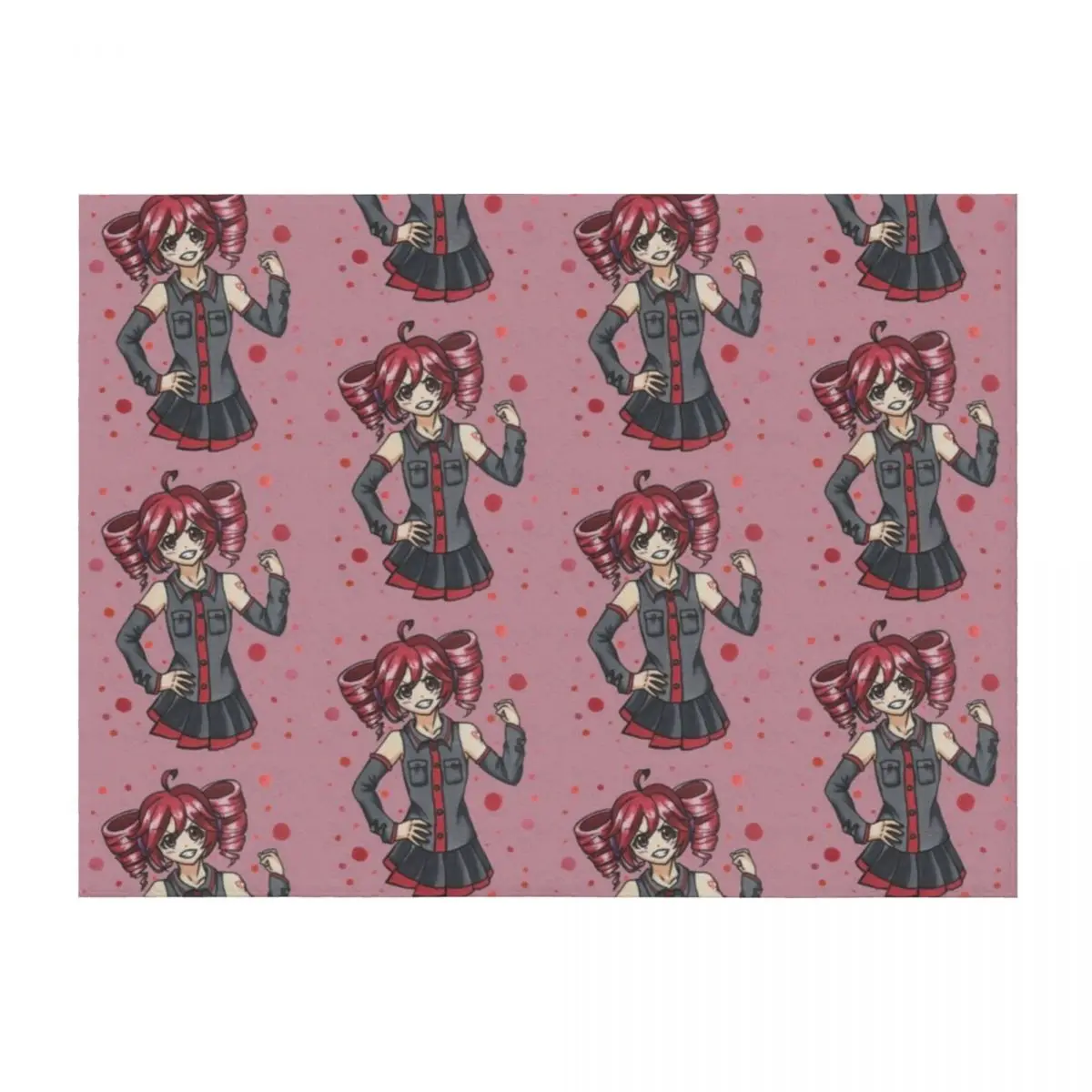 

Teto Kasane Throw Blanket Polar Furry Hairys Luxury Blankets