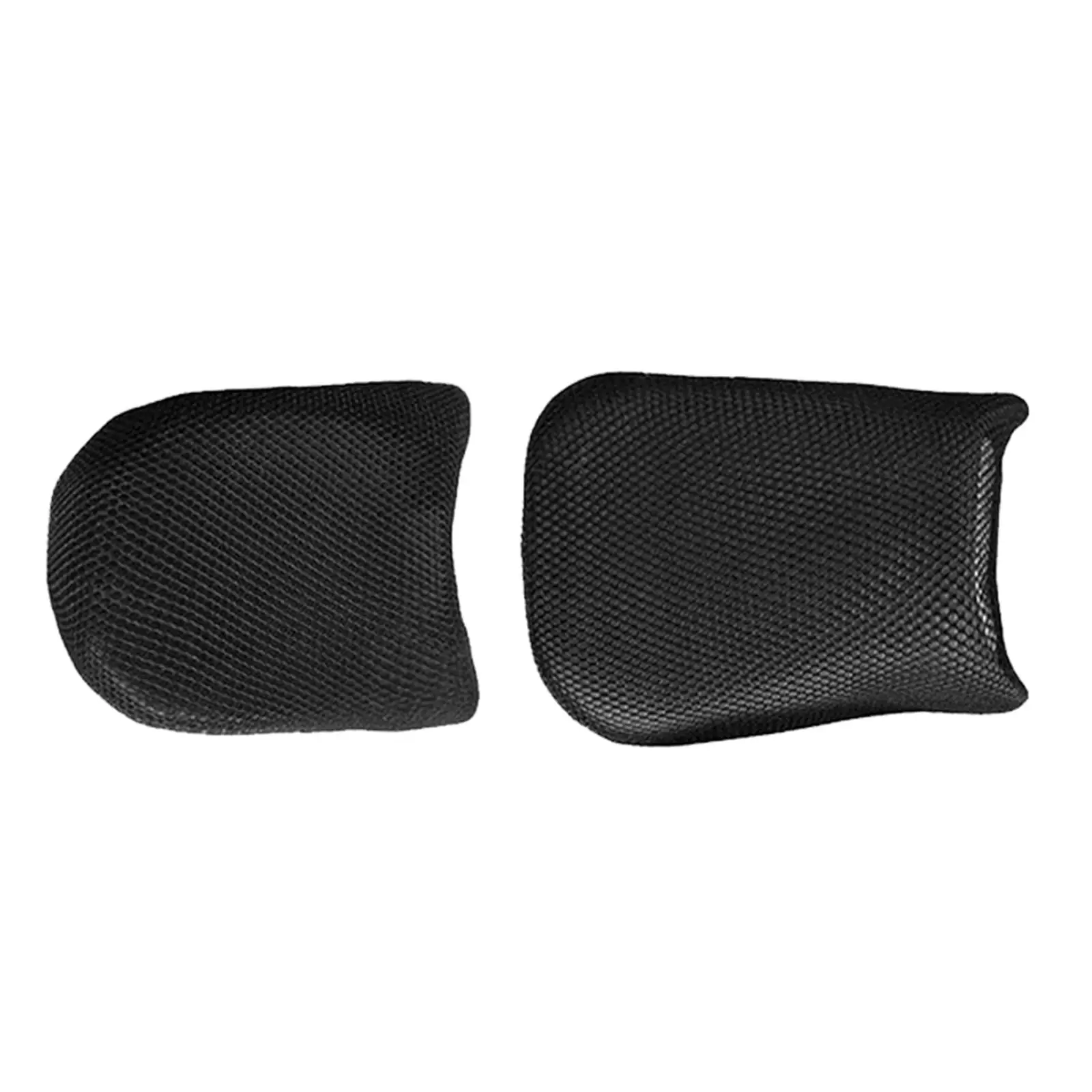 Large Cooling Air Mesh Motorcycle Seat Cushion Pressure Relief Pad Shock Absorption for Touring Rides