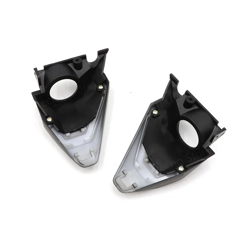 Original Pedal Light Cover For Teverun Figher Supreme/Supreme 7260R/Supreme Ultra E-Scooter Deck Cover Black Plastic Shell Parts