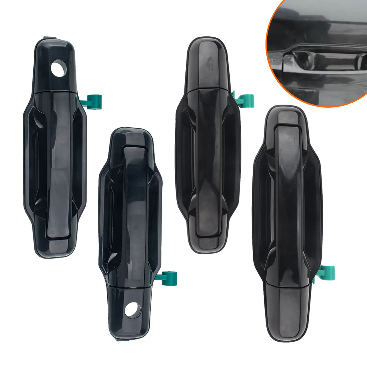 

NEW Front Left Driver Side Exterior Door Handle for 03-09 Kia Sorento LX EX 82650-3E010 82660-3E010