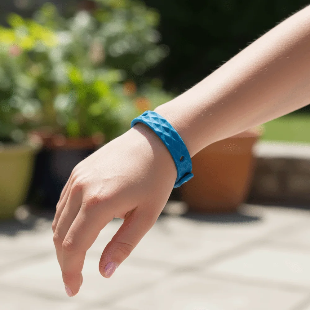 Silicone Anti Static Bracelet Adjustable Rhombic Static Eliminator Bracelet Wireless Waterproof Anti-Static Bracelet Home