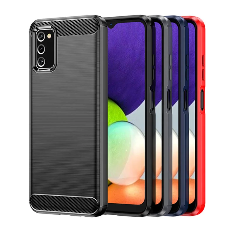 

For Samsung Galaxy A03s Case For Samsung A03s A72 A52 A32 A22 Cover Shockproof Soft Silicone Protective Coque For Samsung A03s