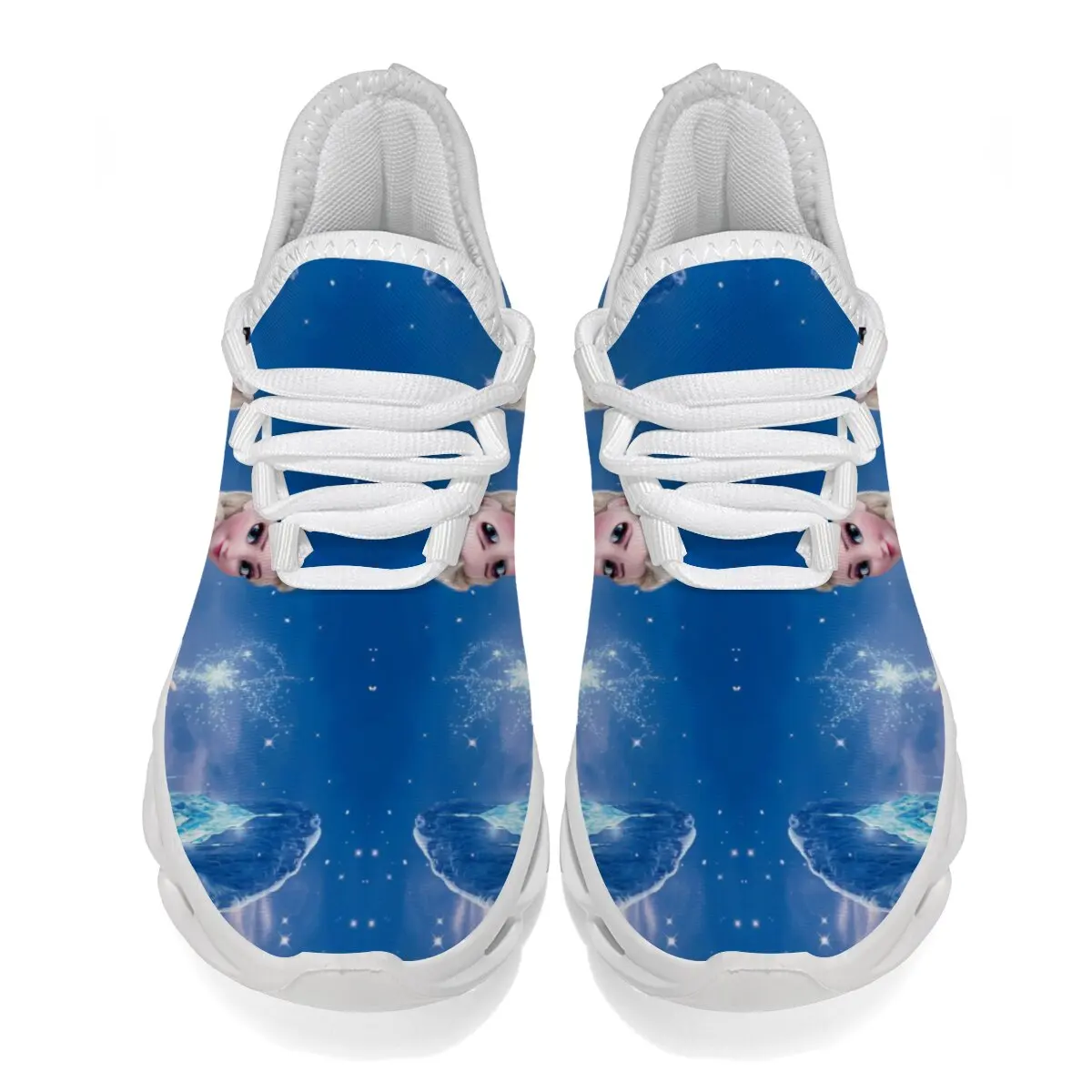 Enfants Elsa imprimer léger respirant sport baskets respirant enfants chaussures pour fille sport course Zapatos Minnie Mouse Niña