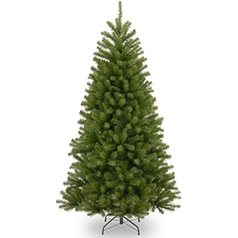 

Artificial Full Christmas Tree, Green, North Valley Spruce, Includes Stand, 6 Feet