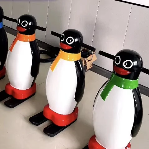 Custom Colorful Material Plastic Penguin Ice Skate Helper Ice Skate Aid