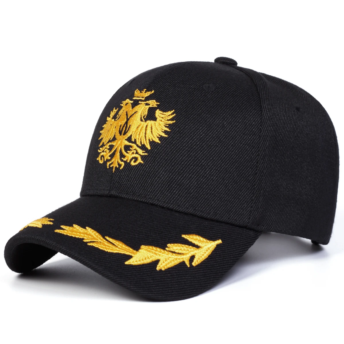 Unisex Double Headed Eagle Embroidery Baseball Caps Spring Autumn Outdoor Adjustable Casual Hats Sunscreen Hat Sports Cap