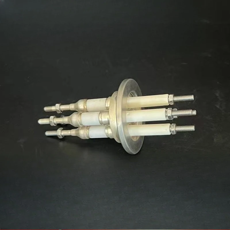 

KF16 KF25 KF40 Vacuum Electrode Flange Ceramic Seal Electrode for Vacuum System