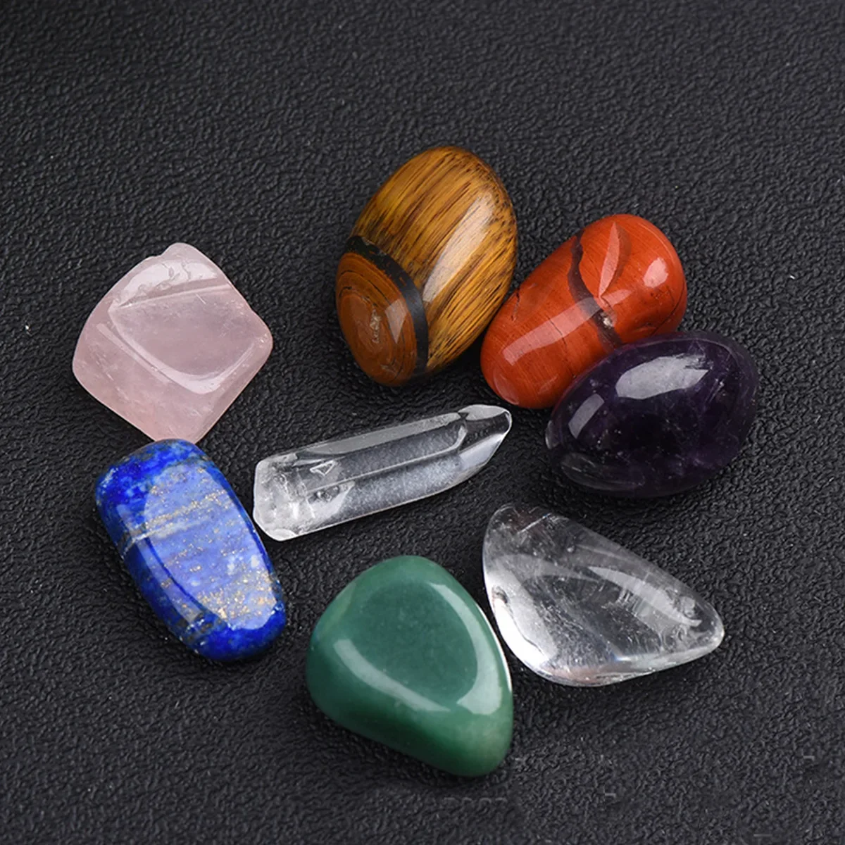 Crystal Large Granular Gravel Irregular White Crystal Column Raw Stone Demagnetizing Stone Decorative Crystal Ornament