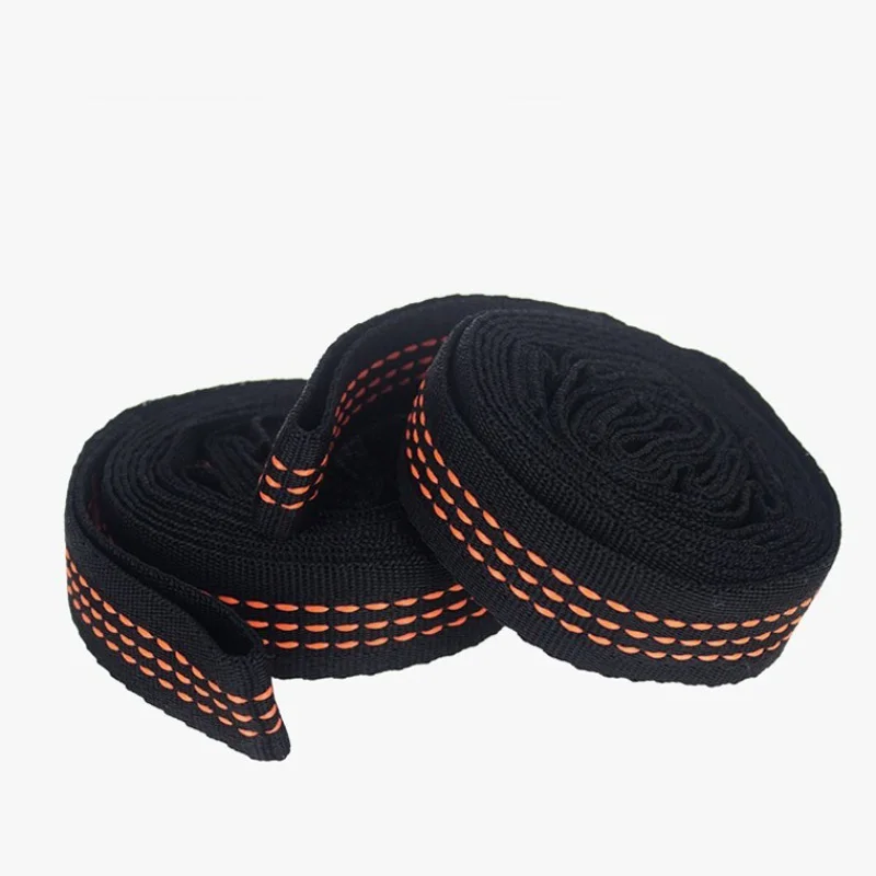 2미터와 2.8미터 조절 가능한 해먹 스트랩 벨트 한 쌍, 고하중 지지