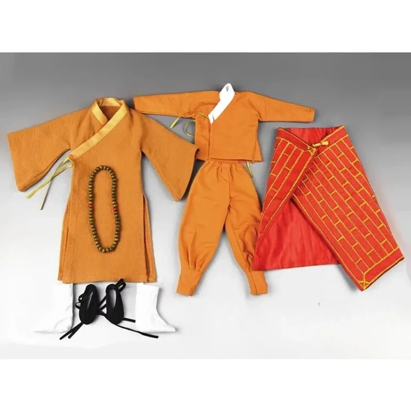 

1/6 Scale Journey To The West Tang Monk Clothes Shaolin Monk Brocade Robe Clothes Model for 12-inch Action Figures 303toys