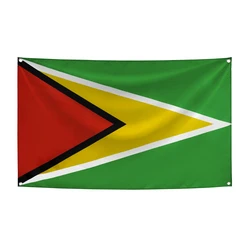 Bandera Guyana República Cooperativa – decoración poliéster tapiz