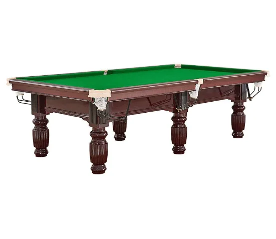 

Billiard table Chinese black eight commercial adult standard steel library home American indoor billiards