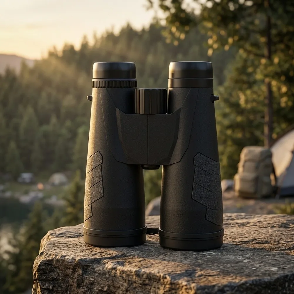 Coated Binoculars 12x50 Binoculars Outdoor Adventure Use Powerful Magnification Optical Outdoor Adventures  Coated