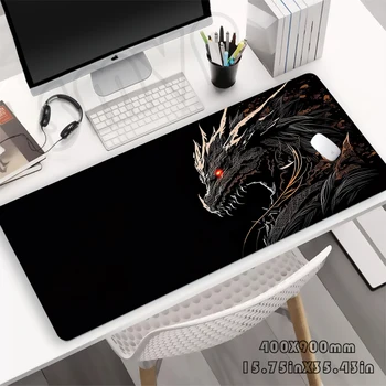 Ejderha Mouse Pad oyun Mousepad oyun fare Mat klavye paspaslar bilgisayar için masa pedi XXL 90x4 0cm sümen