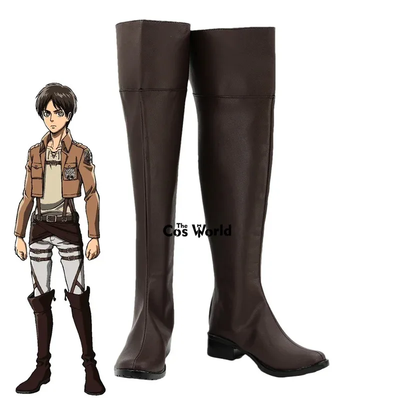 

Attack Eren Jaeger Yeager Anime Customize Cosplay Shoes Boots