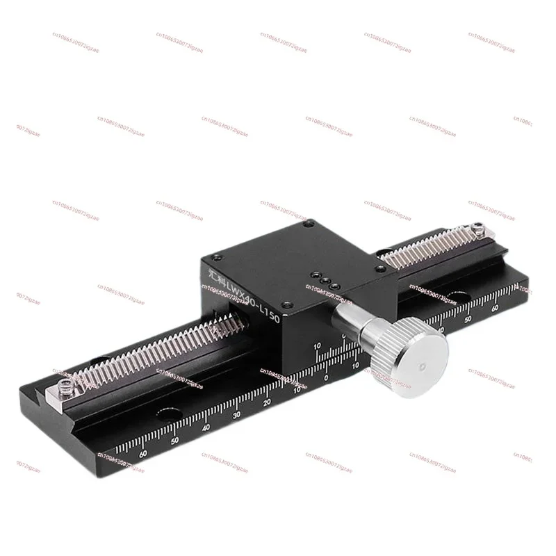 

Manual precision fine-tuning displacement platform module LWX25/40/60 of X-axis dovetail slot sliding long-stroke