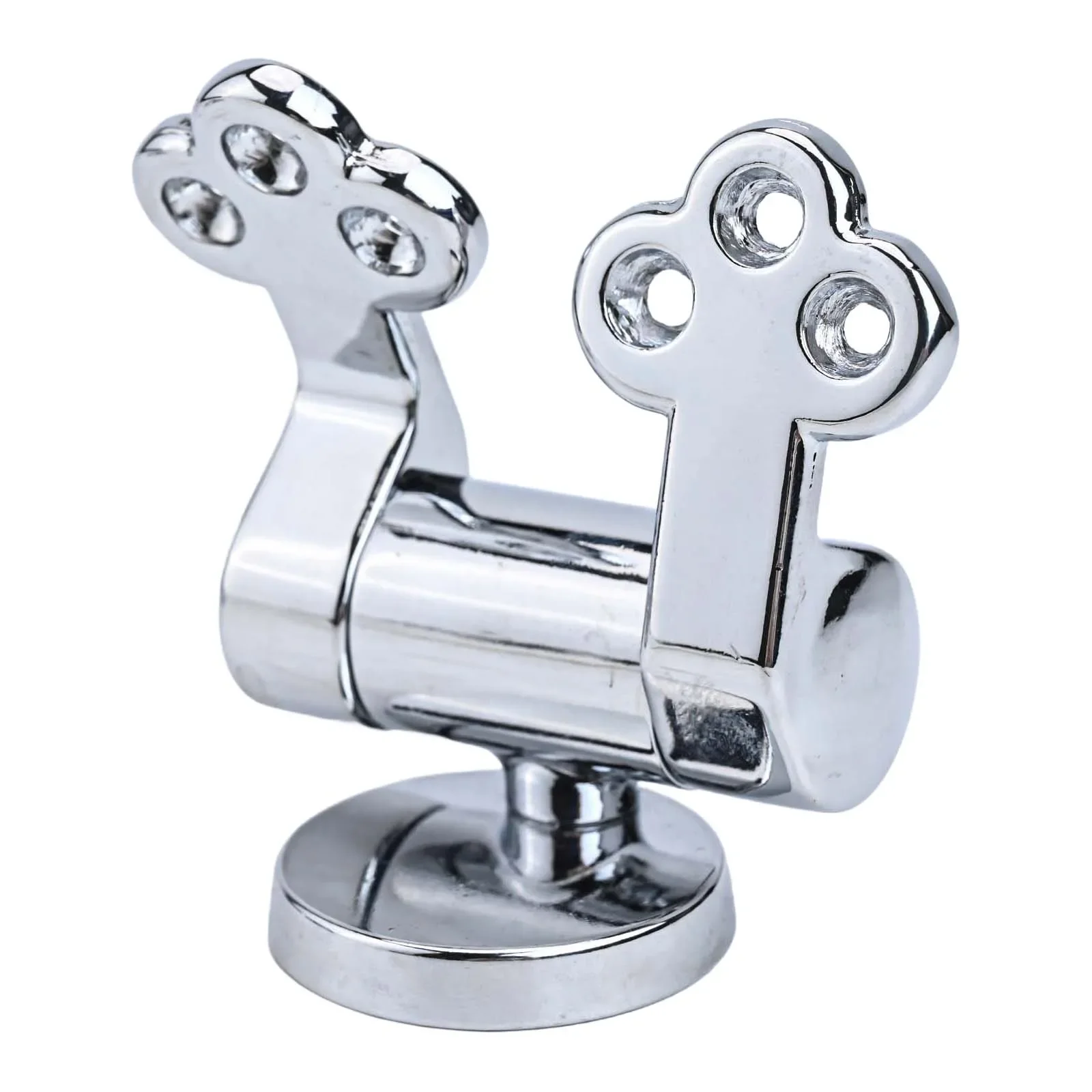 

Bathroom Accessory Plum-shaped Zinc Alloy Hinge Rust-resistant Zinc Alloy Soft-close Mechanism Adjustable Hinge Looseness