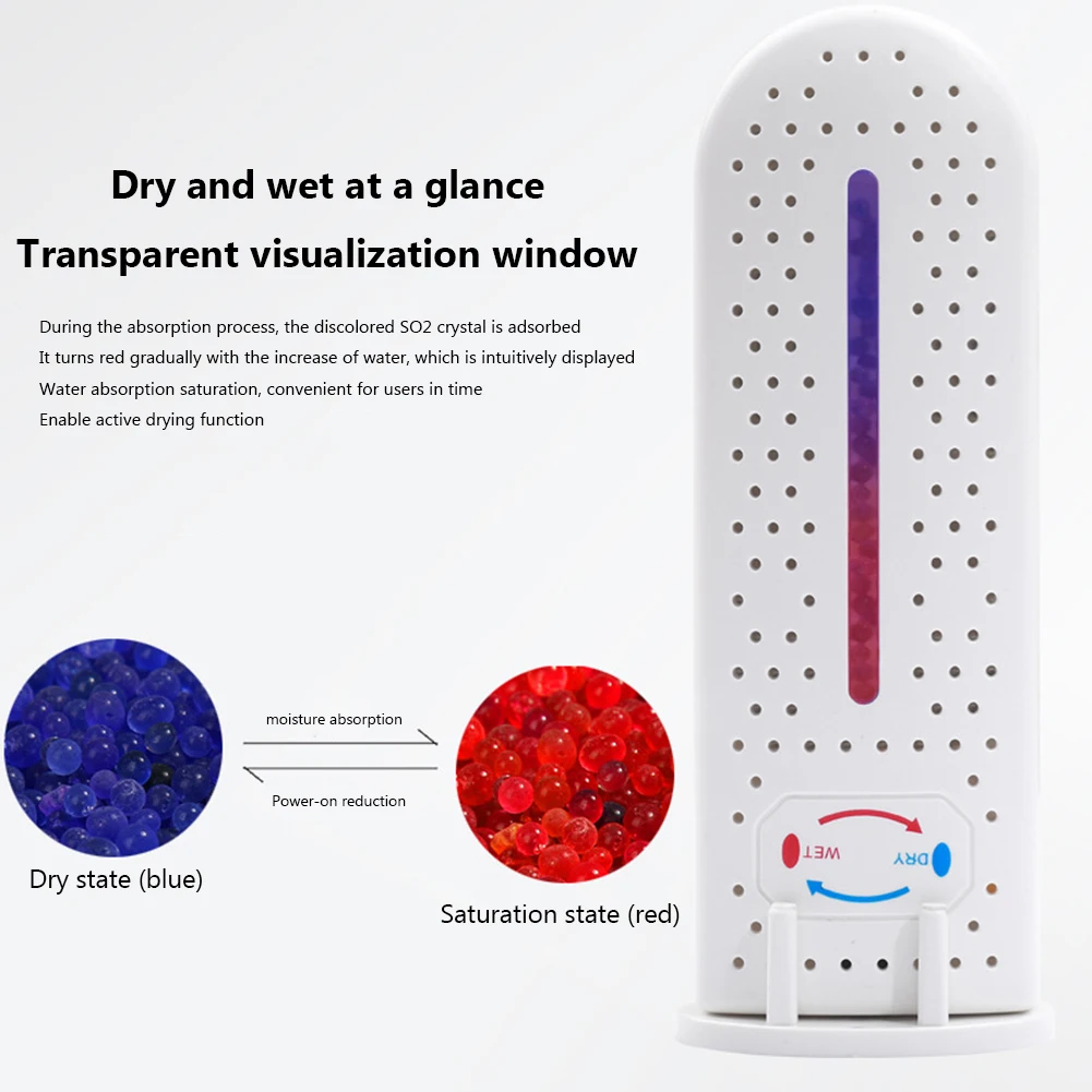 Moisture Absorber Portable Mute Air Dryer Energy Saving Electric Moisture Absorbing Machine Comfortable for Bedroom Laundry Room