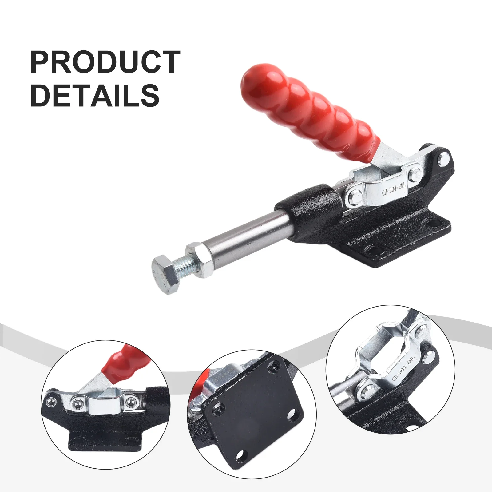 GH-304-EML Toggle Clamp Holding Capacity Hardware Fixed Clamping Hand Tool Well-made Quick Release Clamp