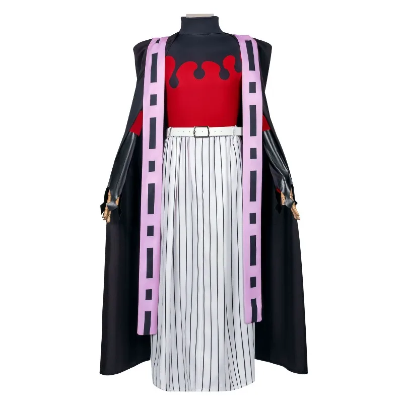 Douma Cosplay Costume Anime Douma Cosplay Outfit Wig Fan Doma Douma Cosplay Suits Kimono Unisex Halloween Costumes for Men Women - view 4