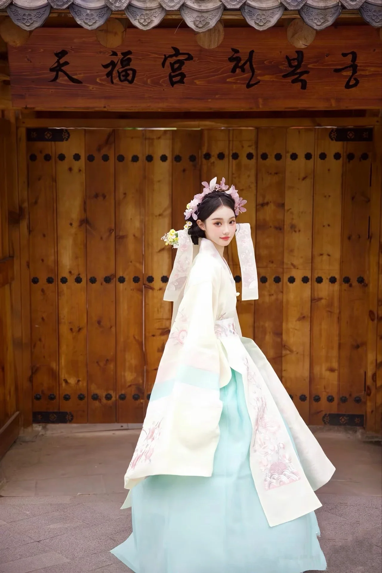Nuevo vestido de novia bordado coreano Koresn Palace traje tradicional Yanbian vestido de novia coreano ropa Hanbok