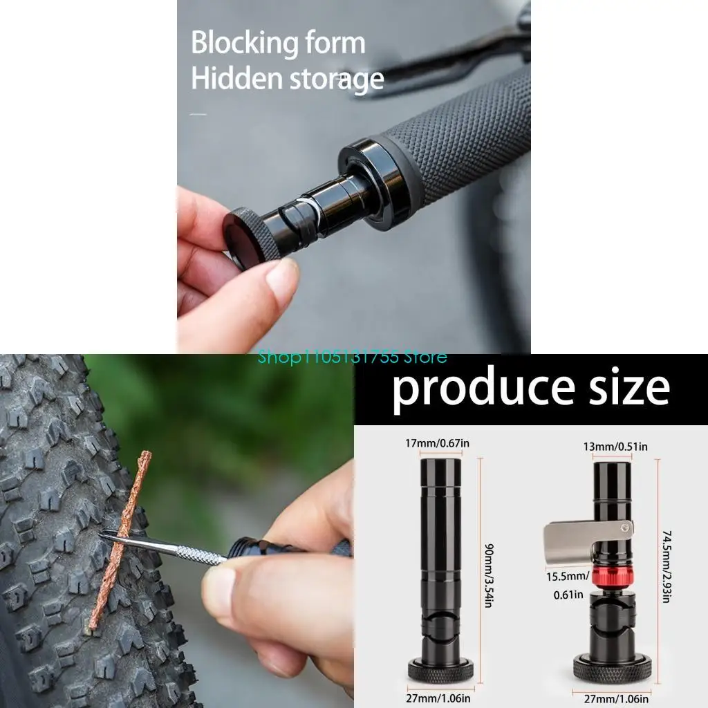 

K0EF Bicycles Tire Fixing Repair Set With Light Weight Design for Most Bikes Types
