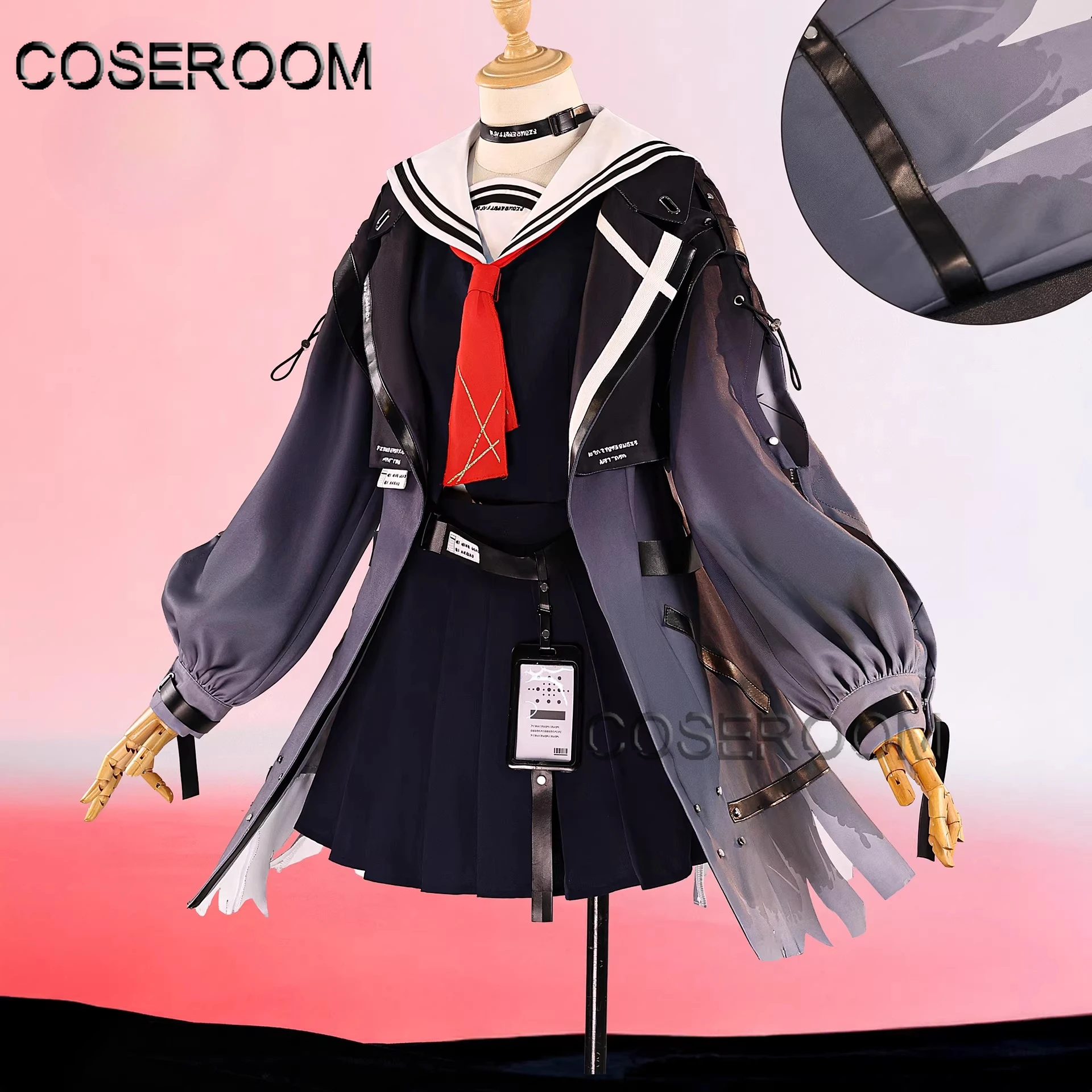 

COSEROOM Wuthering Waves Wuwa CHISA Cosplay Costume Halloween Party Role Play Outfit