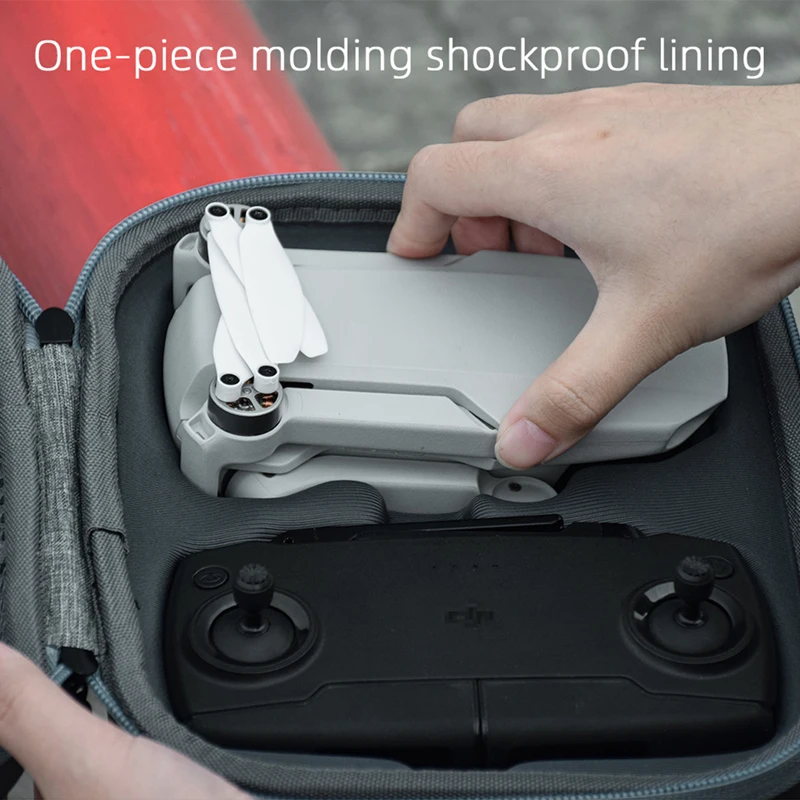 2 In1 Membawa Case untuk DJI Mavic Mini Drone Tas Penyimpanan Shockproof Travel Pelindung Portabel Tas untuk Mavic Mini Aksesoris